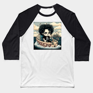 Lil Bobby on the bumper boats Baseball T-Shirt